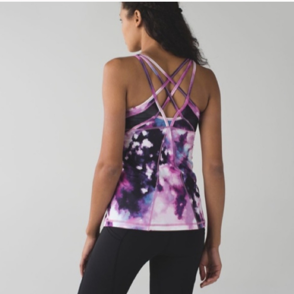 Lululemon Purple Strap it Like its Hot Tank Top 4